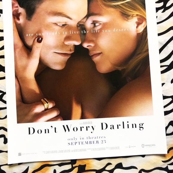 Official Harry Styles Don’t Worry Darling Movie Poster - Picture 2 of 4